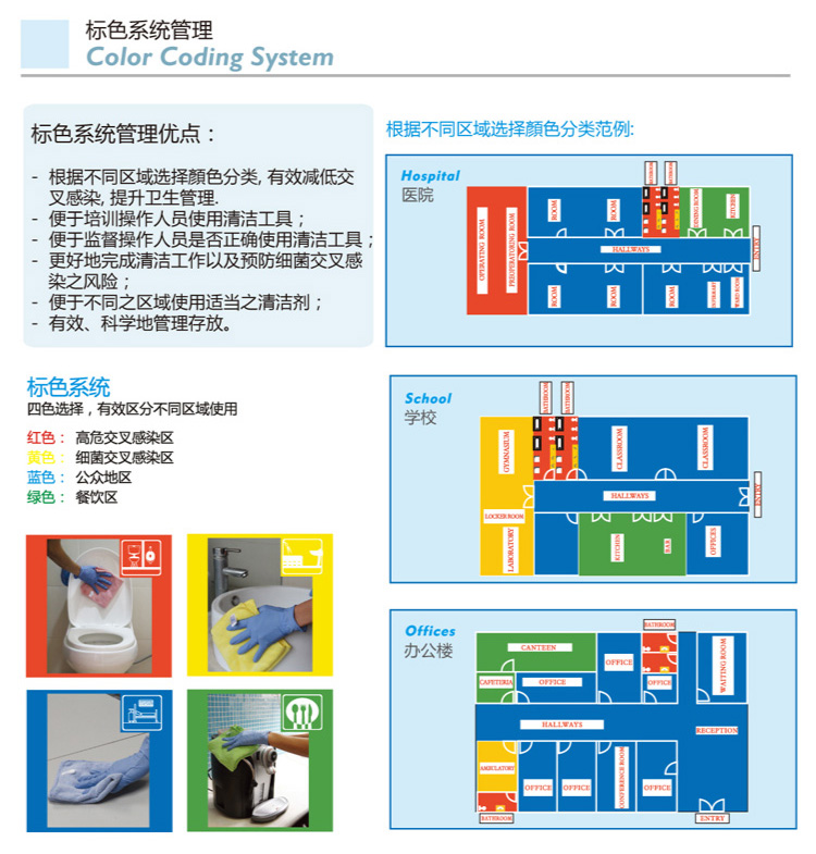 多用途迷你清潔服務(wù)手推車(chē) / 圓拖 JT MB25 紅/黃/藍(lán)/綠四色可選